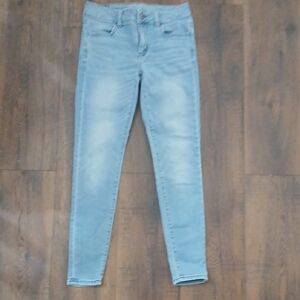 American Eagle Outfitters Light Blue Skinny Jeans